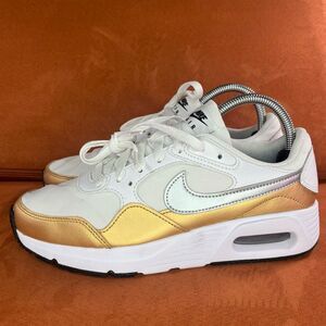 Nike Wmns Air Max SC 'White Metallic Gold' Size 8